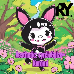 Aesthetic:-ryn5v6plze= Kuromi