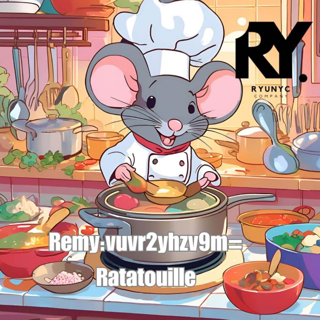 Remy:vuvr2yhzv9m= Ratatouille