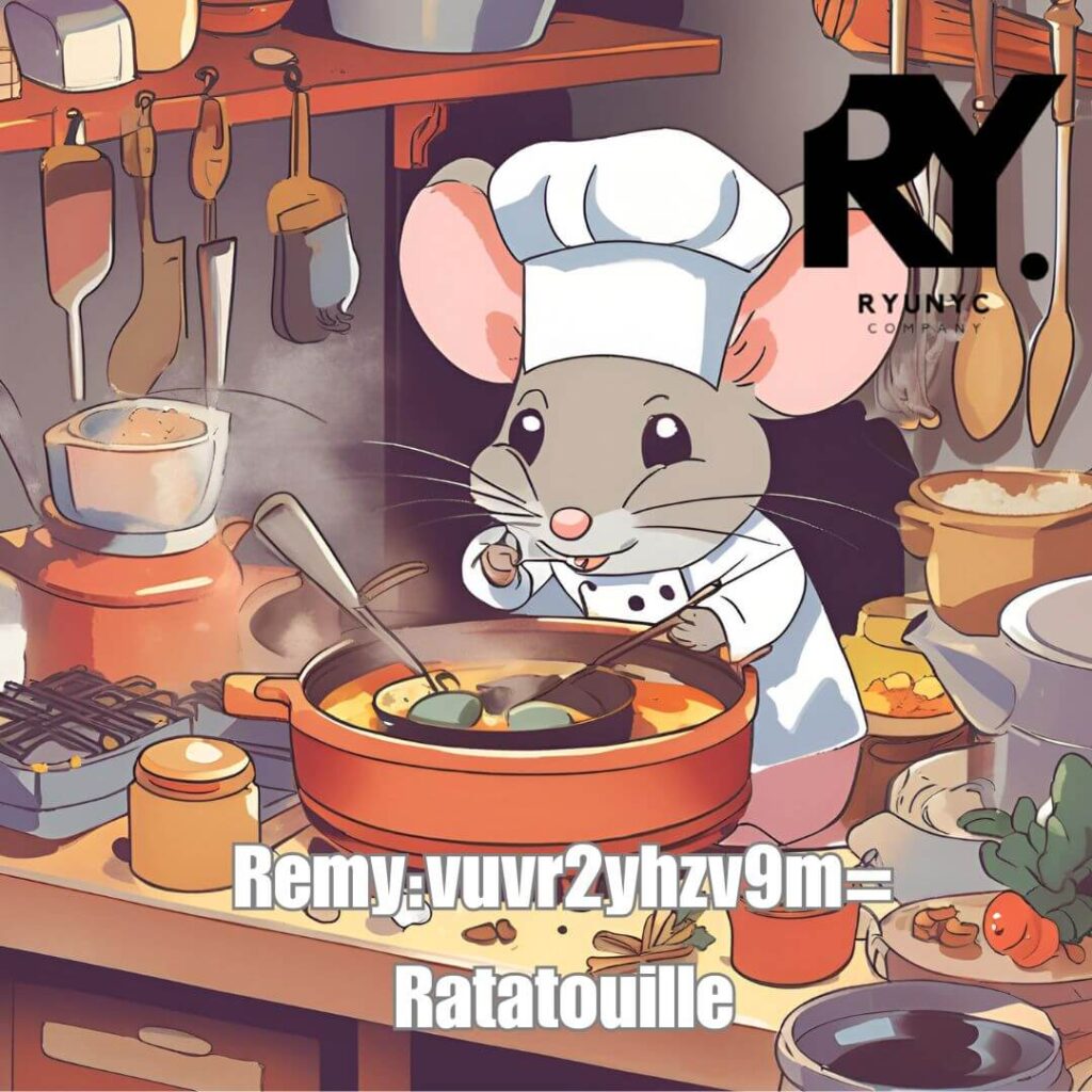 Remy:vuvr2yhzv9m= Ratatouille