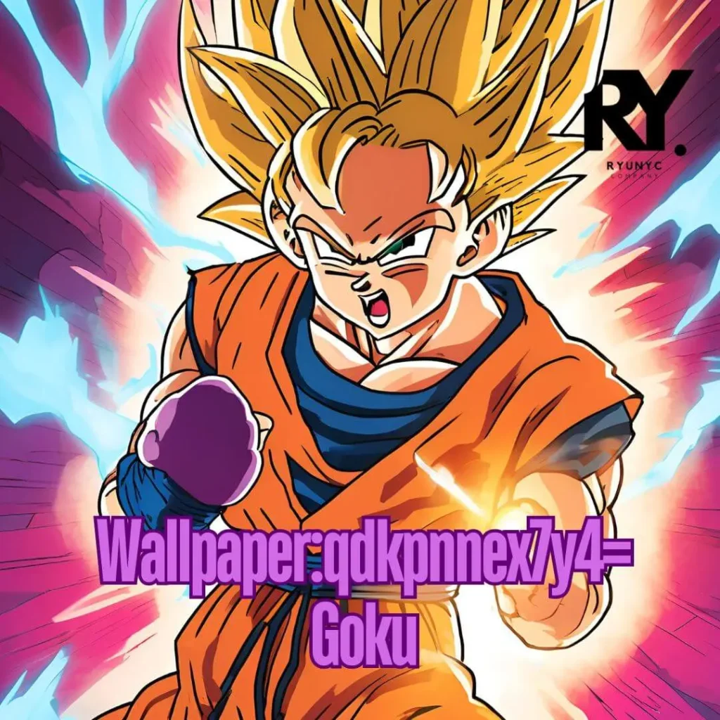 Wallpaper:qdkpnnex7y4= Goku