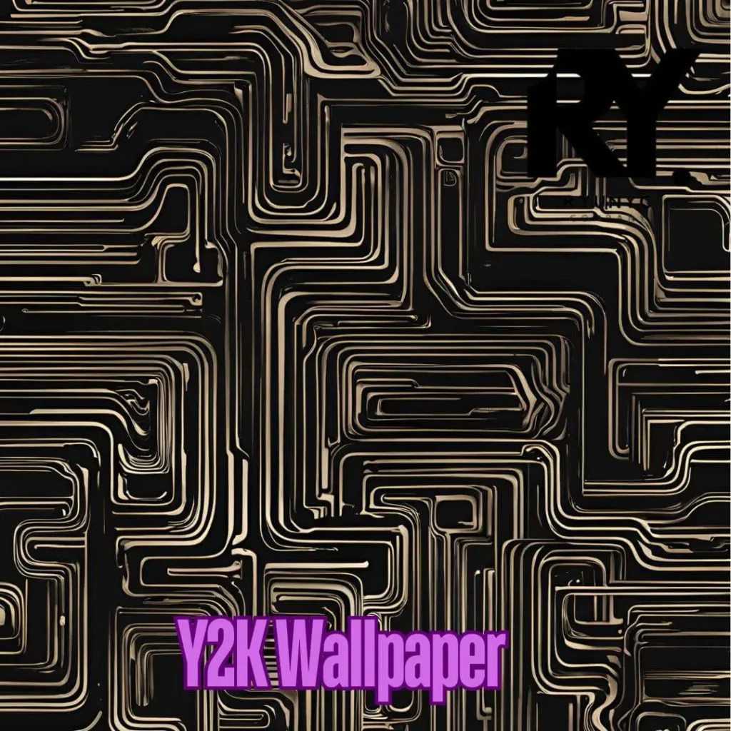 Y2K Black Wallpaper